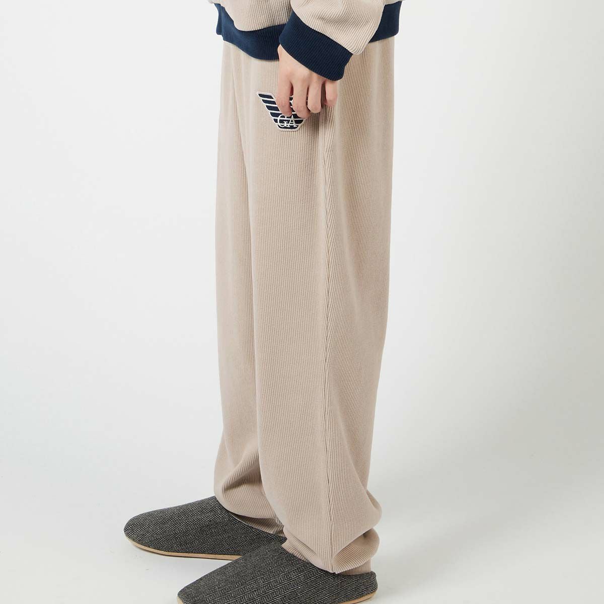 90s archive EMPORIO ARMANI コーデュロイ　パンツ 50%OFF EMPORIO ARMANI CORDUROY LONG PANTS コーデュロイ フリース