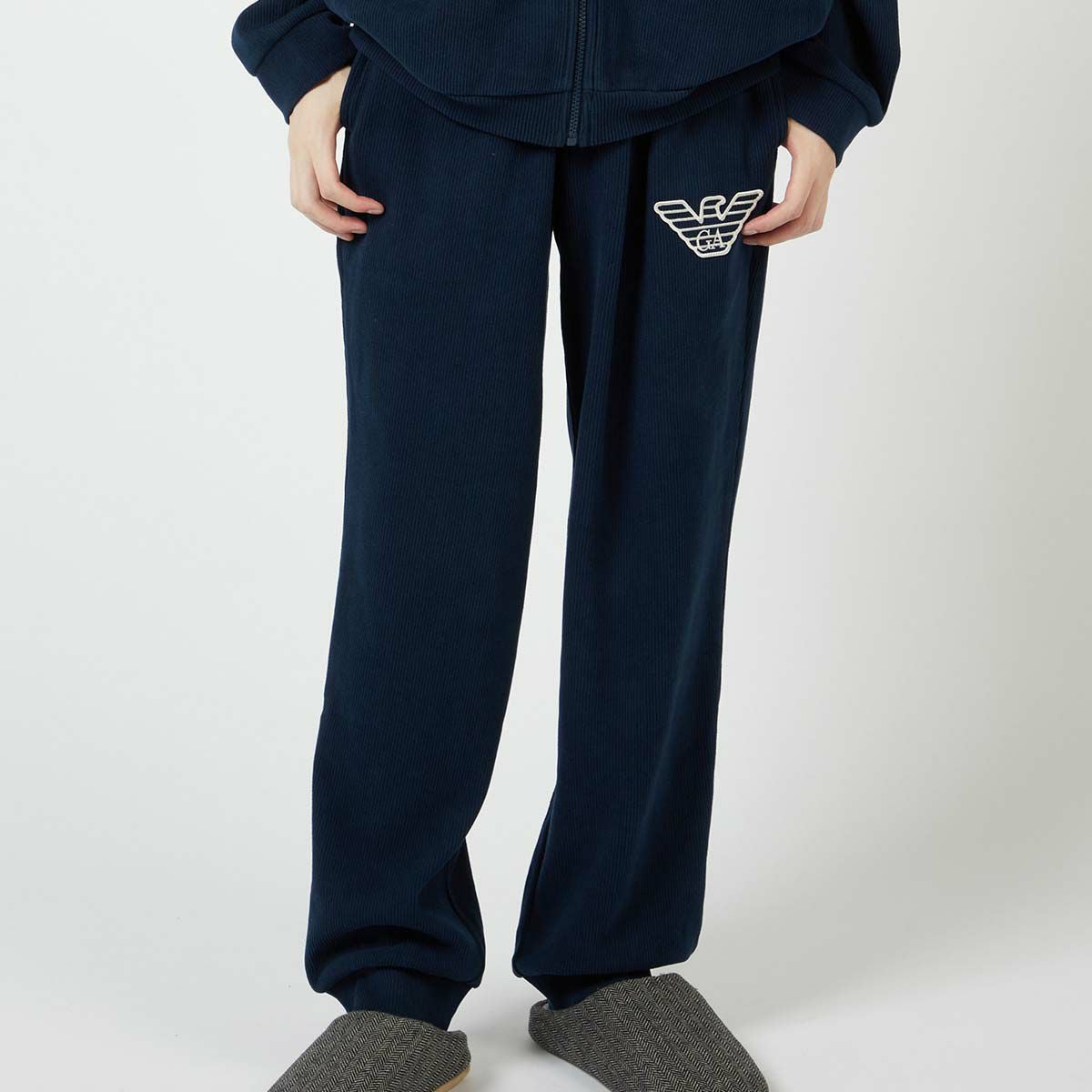 50%OFF EMPORIO ARMANI CORDUROY LONG PANTS コーデュロイ フリース