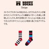 HappySocksハッピーソックスStripe（ストライプ）クルー丈ソックス靴下ユニセックスメンズ＆レディースプレゼント無料ラッピングギフト10201104