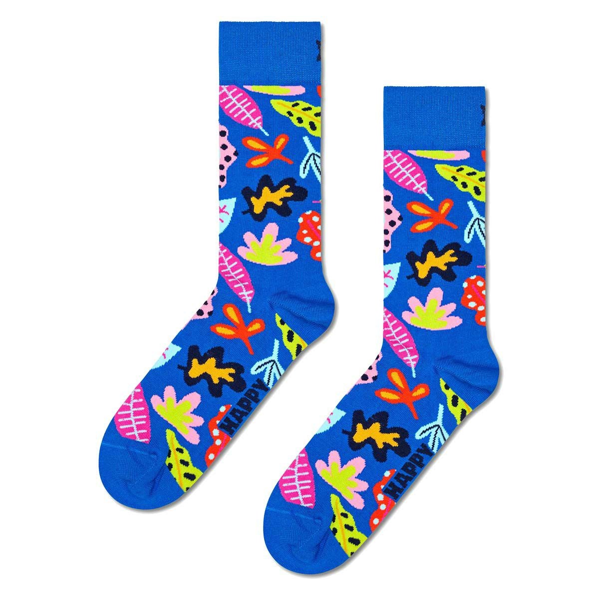 HappySocksハッピーソックスLeaves（リーブス）クルー丈ソックス靴下ユニセックスメンズ＆レディースプレゼント無料ラッピングギフト10231082