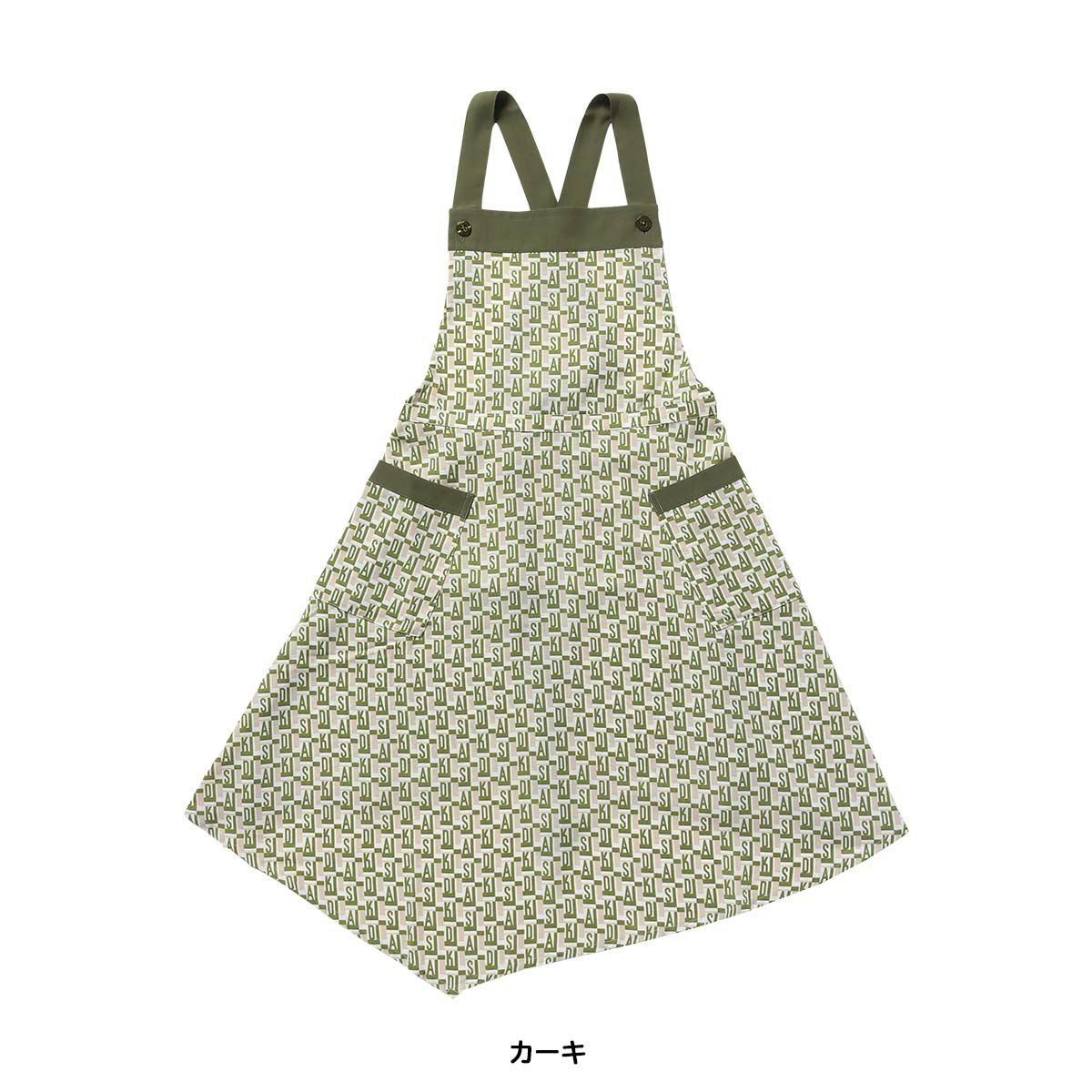 DAKS ダックス Geo monogram柄 ポリエステル100％ 後結び ロング