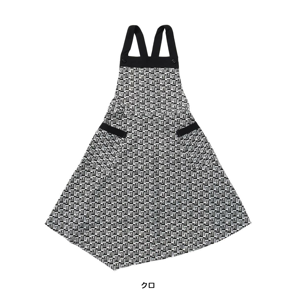 DAKS ダックス Geo monogram柄 ポリエステル100％ 後結び ロング