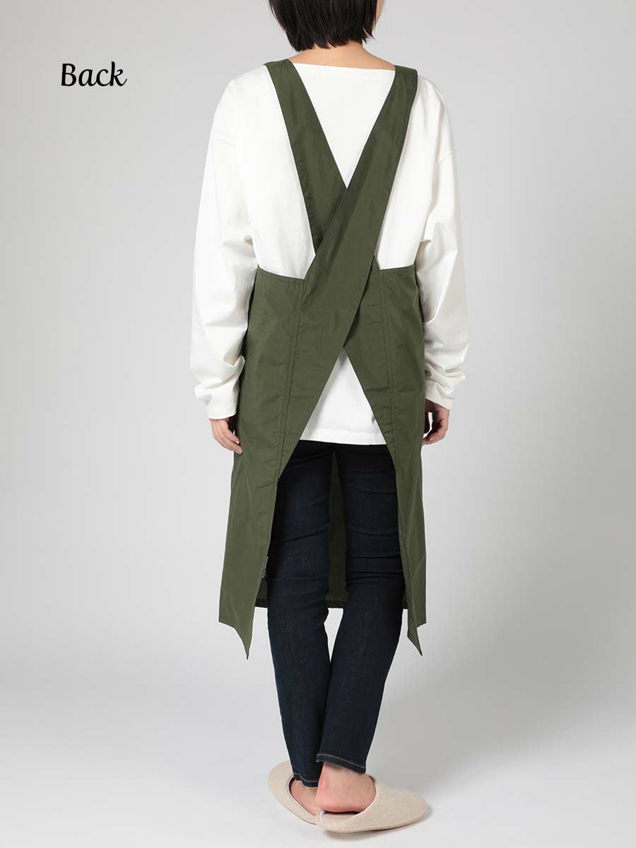 HOUSE WEAR STUDIO 撥水加工 ナイロン100％ フリークロス バッククロス