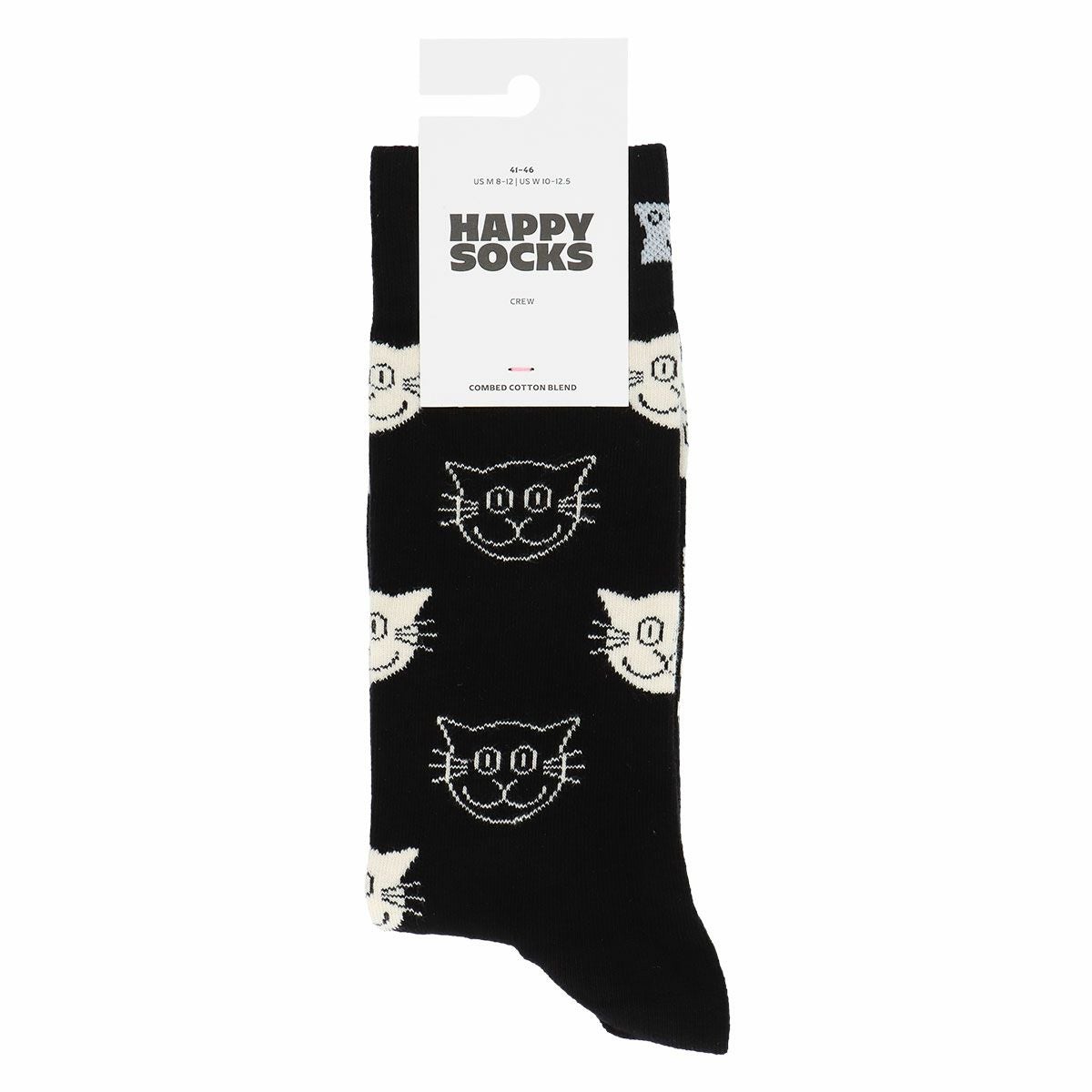HappySocksハッピーソックスCat（キャット）クルー丈ソックスJAPANEDITION靴下ユニセックスメンズ＆レディースプレゼント無料ラッピングギフト10233139