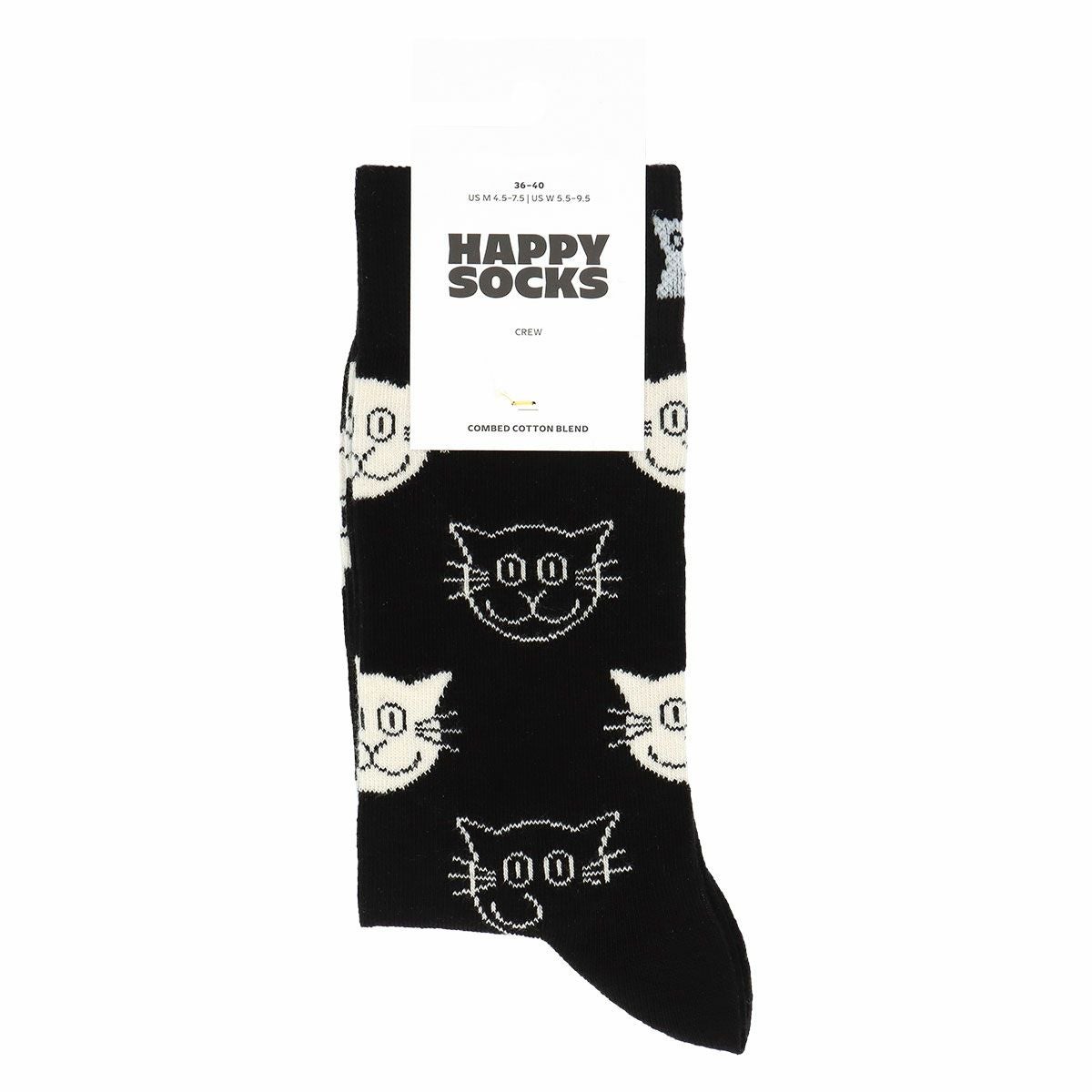 HappySocksハッピーソックスCat（キャット）クルー丈ソックスJAPANEDITION靴下ユニセックスメンズ＆レディースプレゼント無料ラッピングギフト11233139