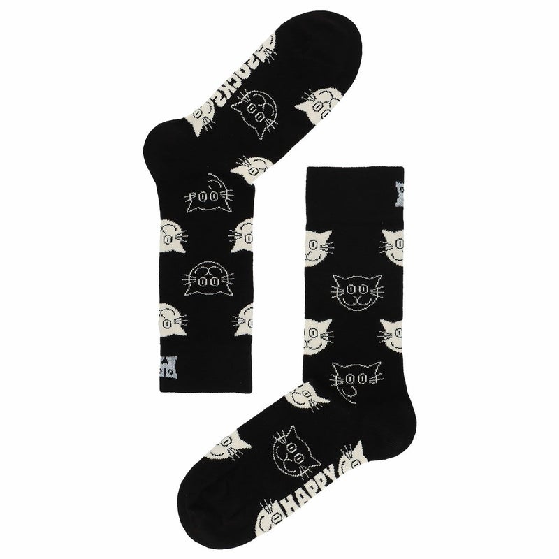HappySocksハッピーソックスCat（キャット）クルー丈ソックスJAPANEDITION靴下ユニセックスメンズ＆レディースプレゼント無料ラッピングギフト11233139