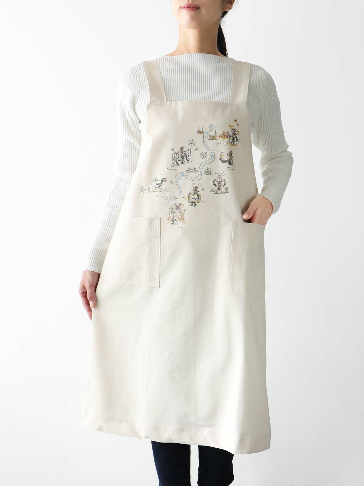 DAKS × YOCO NAGAMIYA COLLABORATION ダックス ジャンパースカート