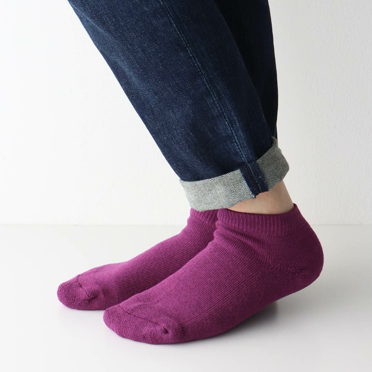 湯めぐり美人ショートソックス遠赤外線効果特殊鉱石血行促進保温あったか暖か冬靴下レディース女性婦人03100007