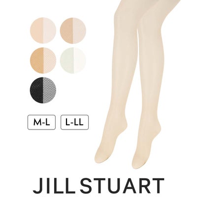 JILLSTUARTジルスチュアート日本製ブライトプチダイヤストッキングセパレート柄つま先スルーレディースパンティストッキングパンスト女性婦人プレゼントギフト01055020