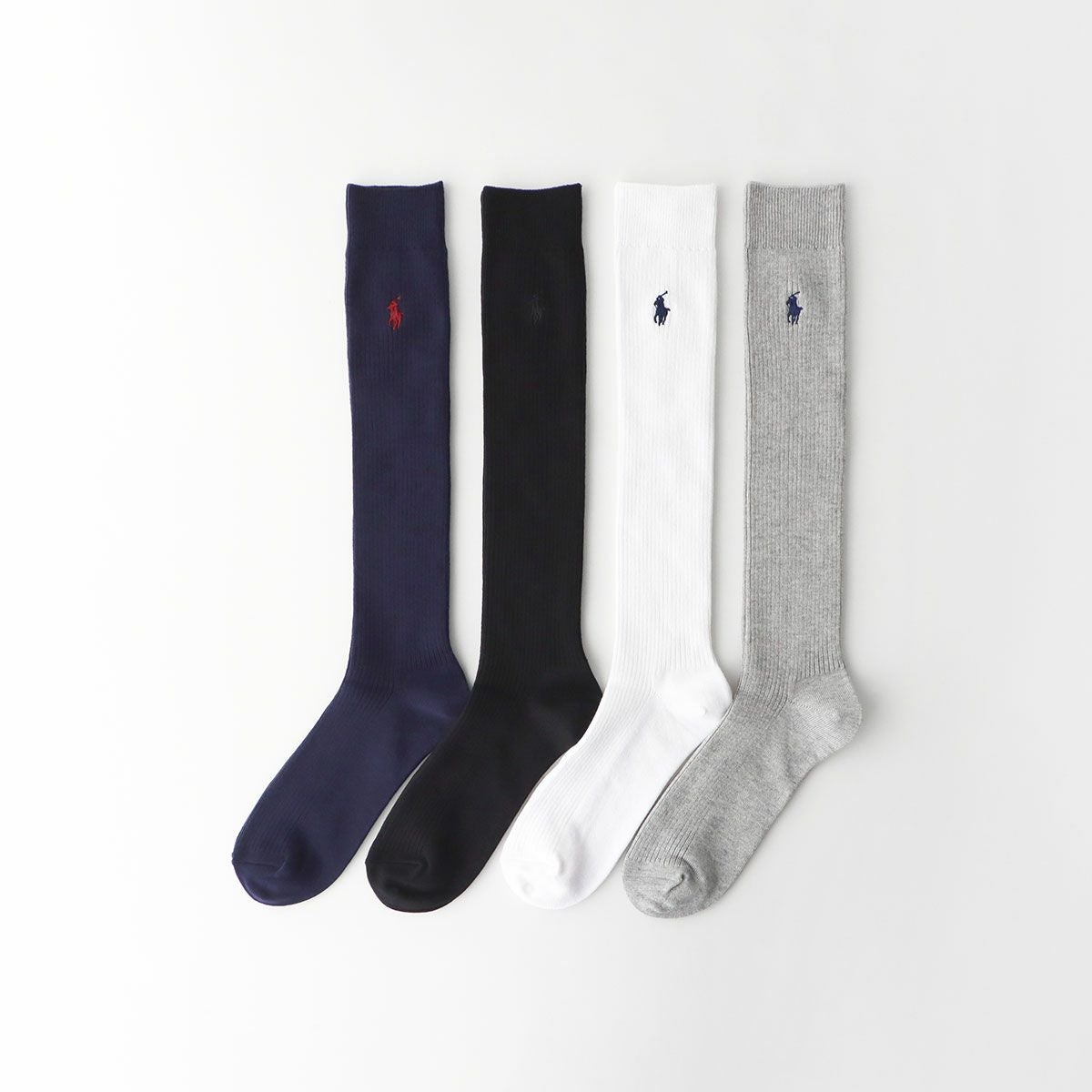 POLO RALPH LAUREN 消臭加工 ロングホーズ ワンポイント刺繍