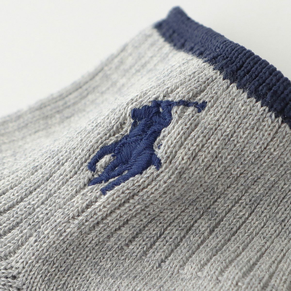 POLO RALPH LAUREN 消臭加工 ワンポイント刺繍 リブ ショート丈 メンズ