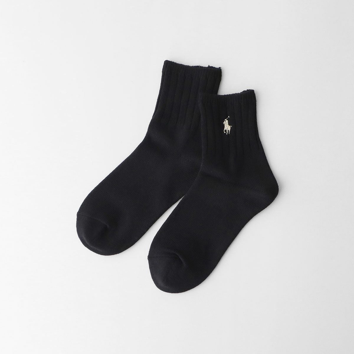 POLO RALPH LAUREN 新ローゲージ 刺繍 ワンポイントソックス ショート