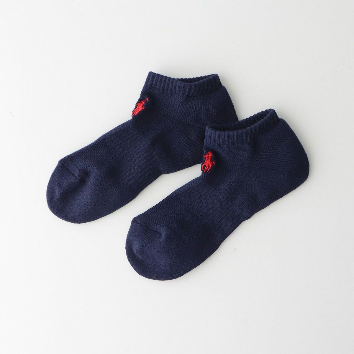 POLO RALPH LAUREN 足底パイル オーガニックコットン混 スニーカー丈