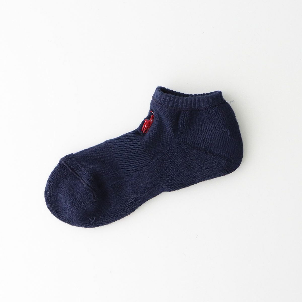 POLO RALPH LAUREN 足底パイル オーガニックコットン混 スニーカー丈