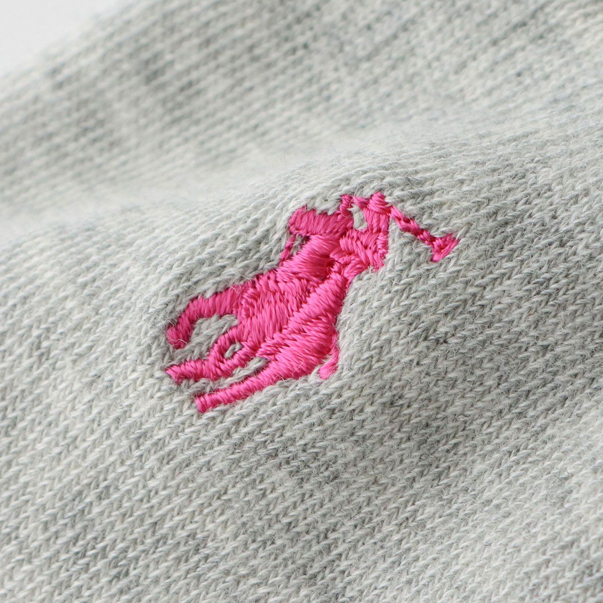 POLO RALPH LAUREN オーガニックコットン混 5本指 フットカバー かかと
