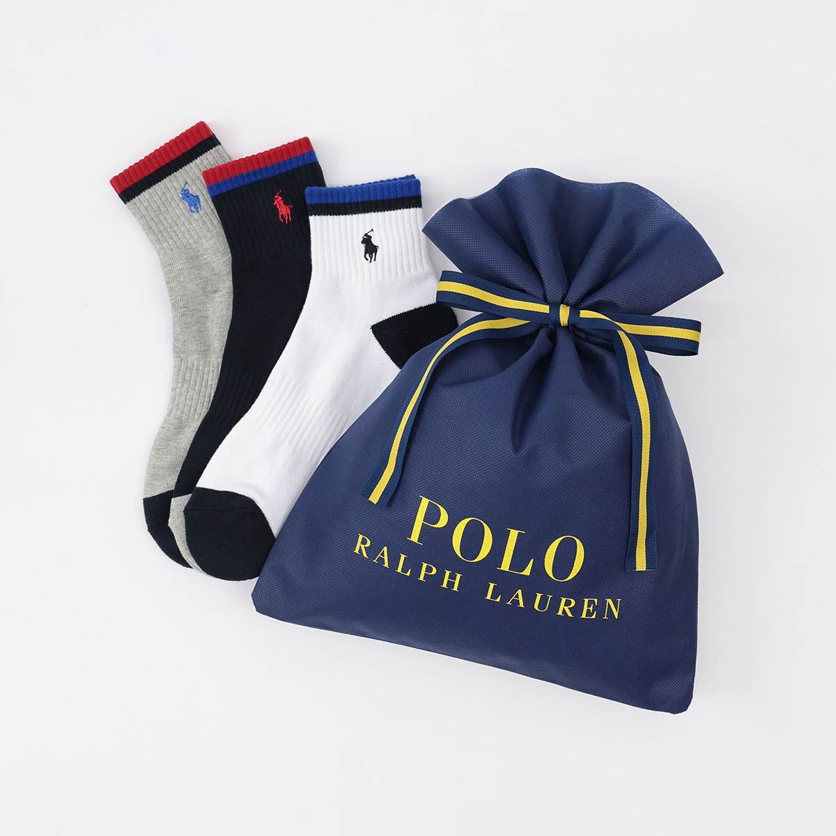 POLO RALPH LAUREN 他3品　tk 3足セット】POLO RALPH LAUREN 足底パイル アーチサポート ワン