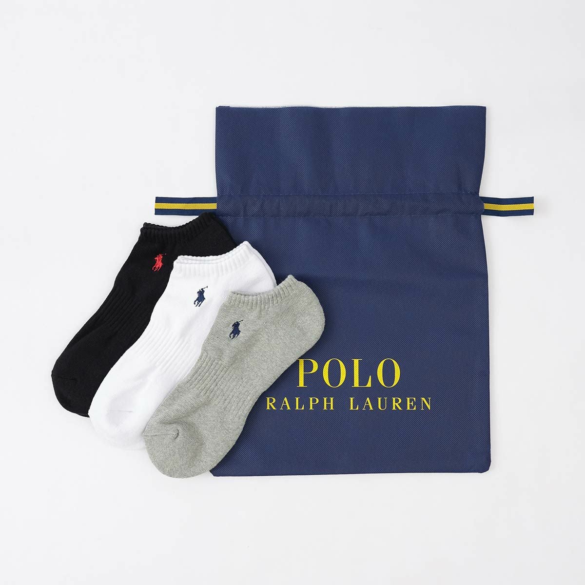 3足セット】POLO RALPH LAUREN 多色 足底パイル ワンポイント