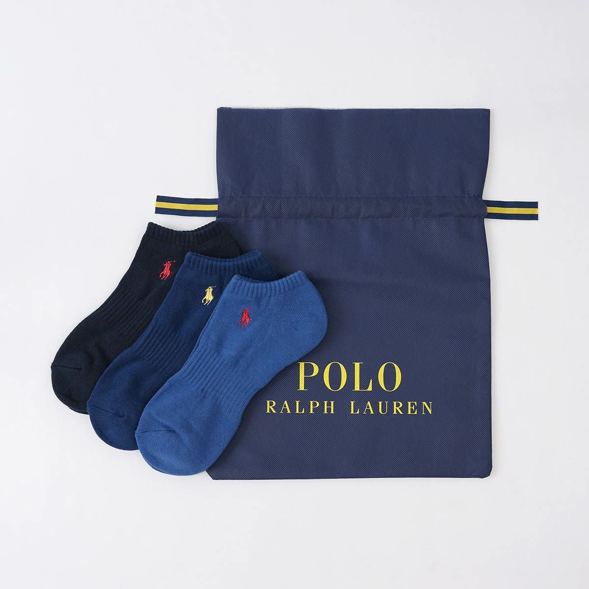3足セット】POLO RALPH LAUREN 多色 足底パイル ワンポイント