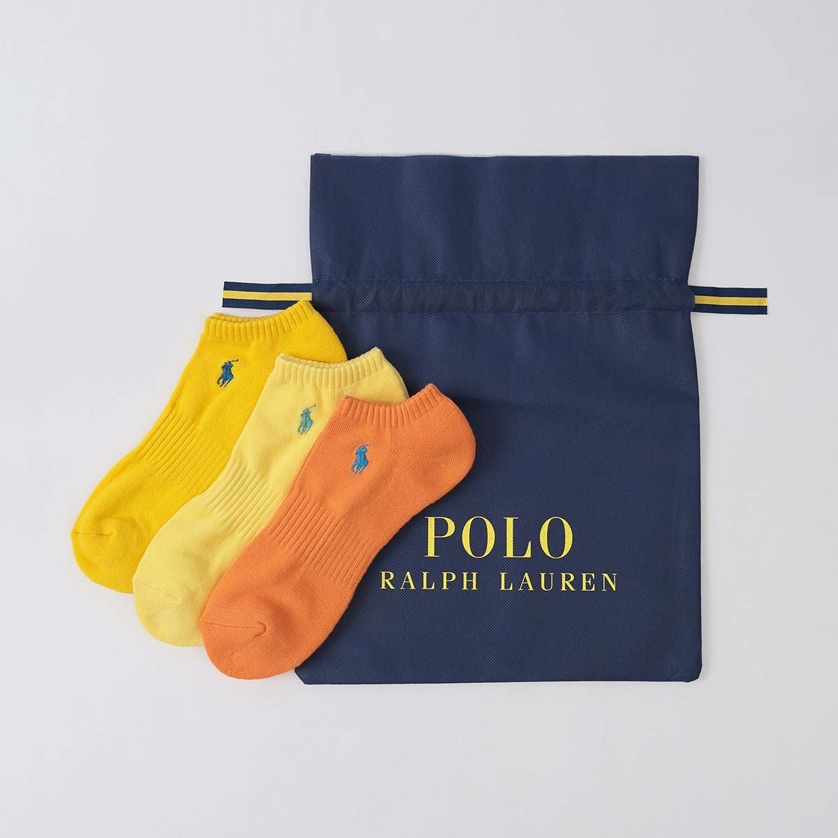 3足セット】POLO RALPH LAUREN 多色 足底パイル ワンポイント