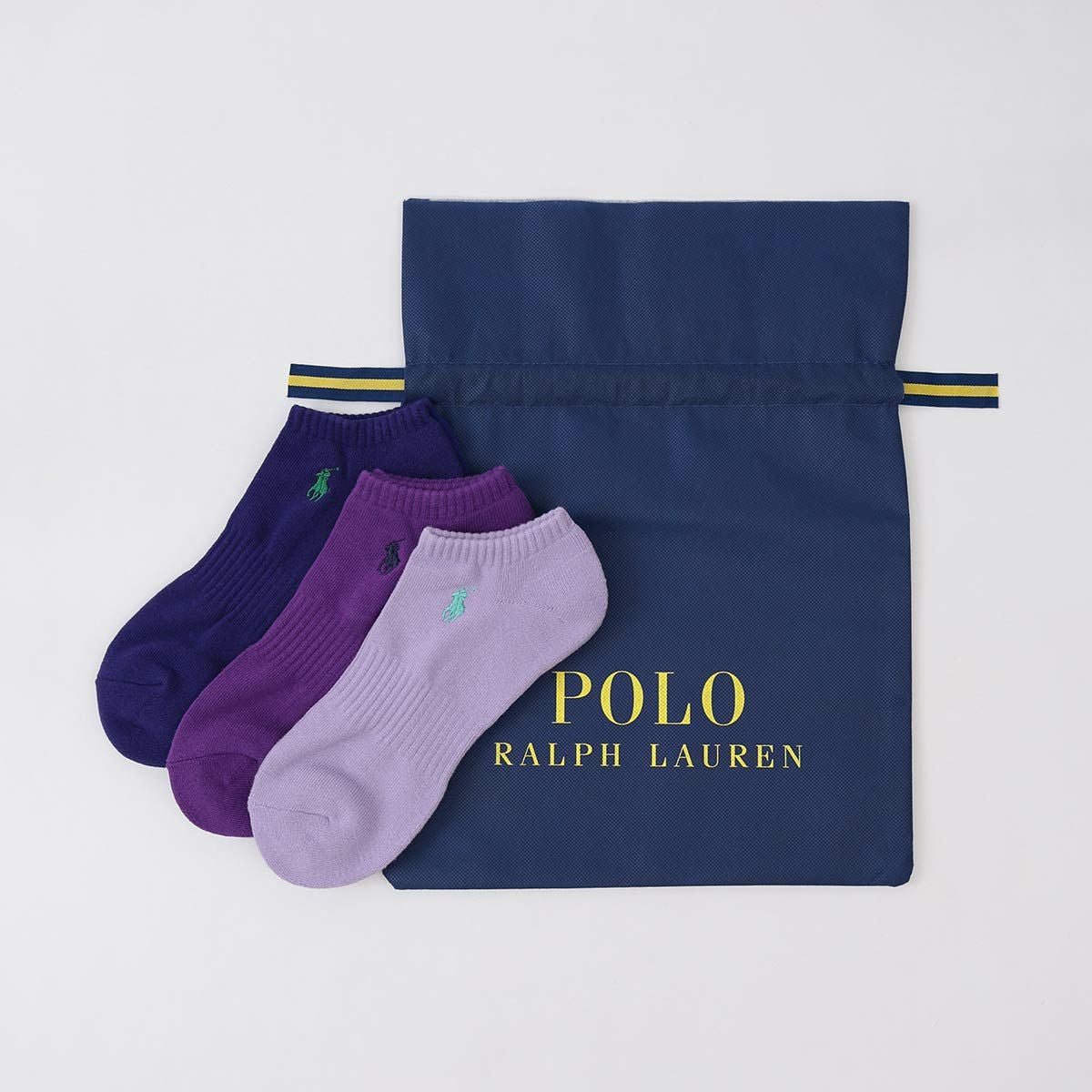 3足セット】POLO RALPH LAUREN 多色 足底パイル ワンポイント