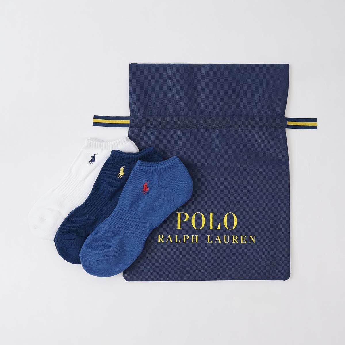 3足セット】POLO RALPH LAUREN 多色 足底パイル ワンポイント