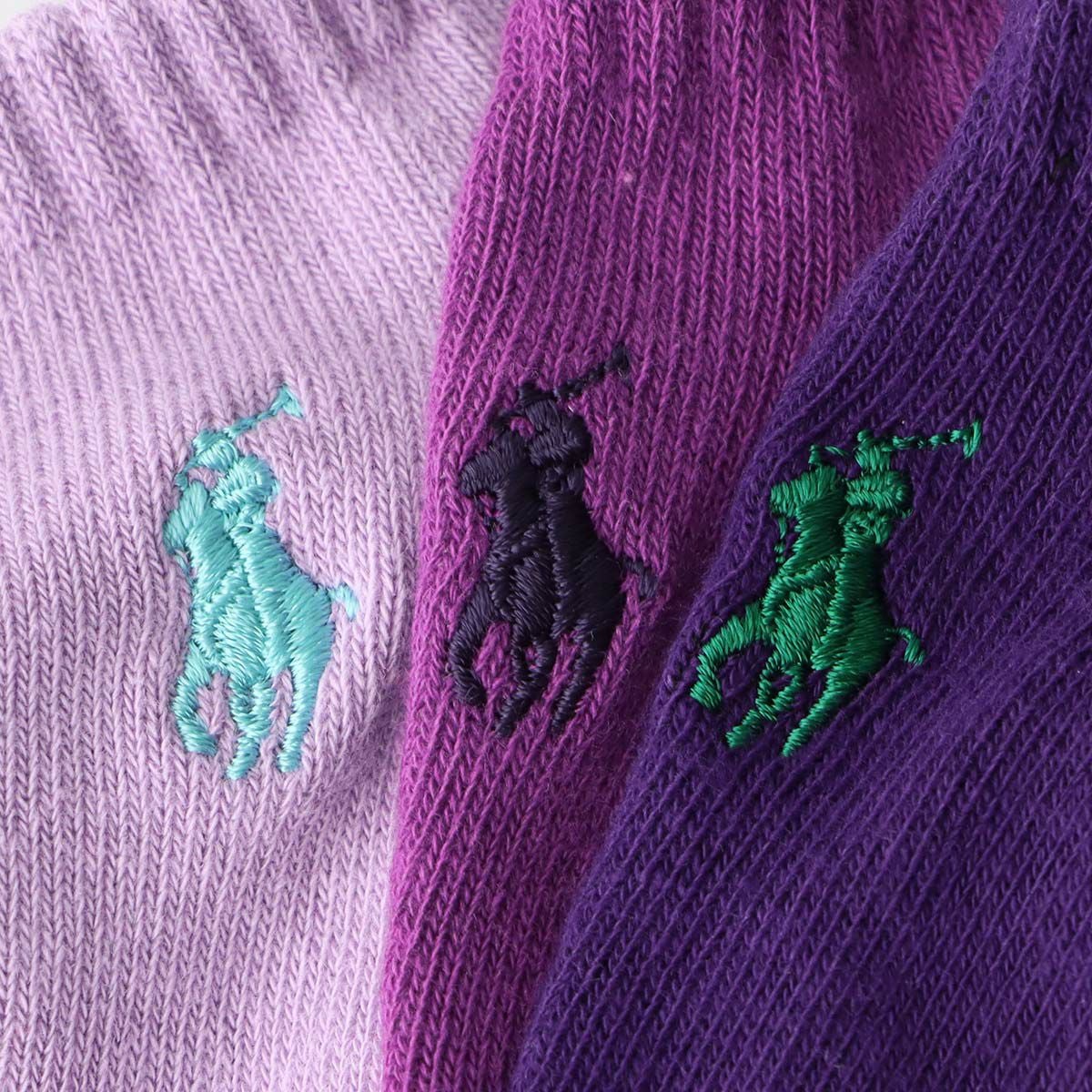 3足セット】 POLO RALPH LAUREN 《カラー豊富》 足底パイル アーチ