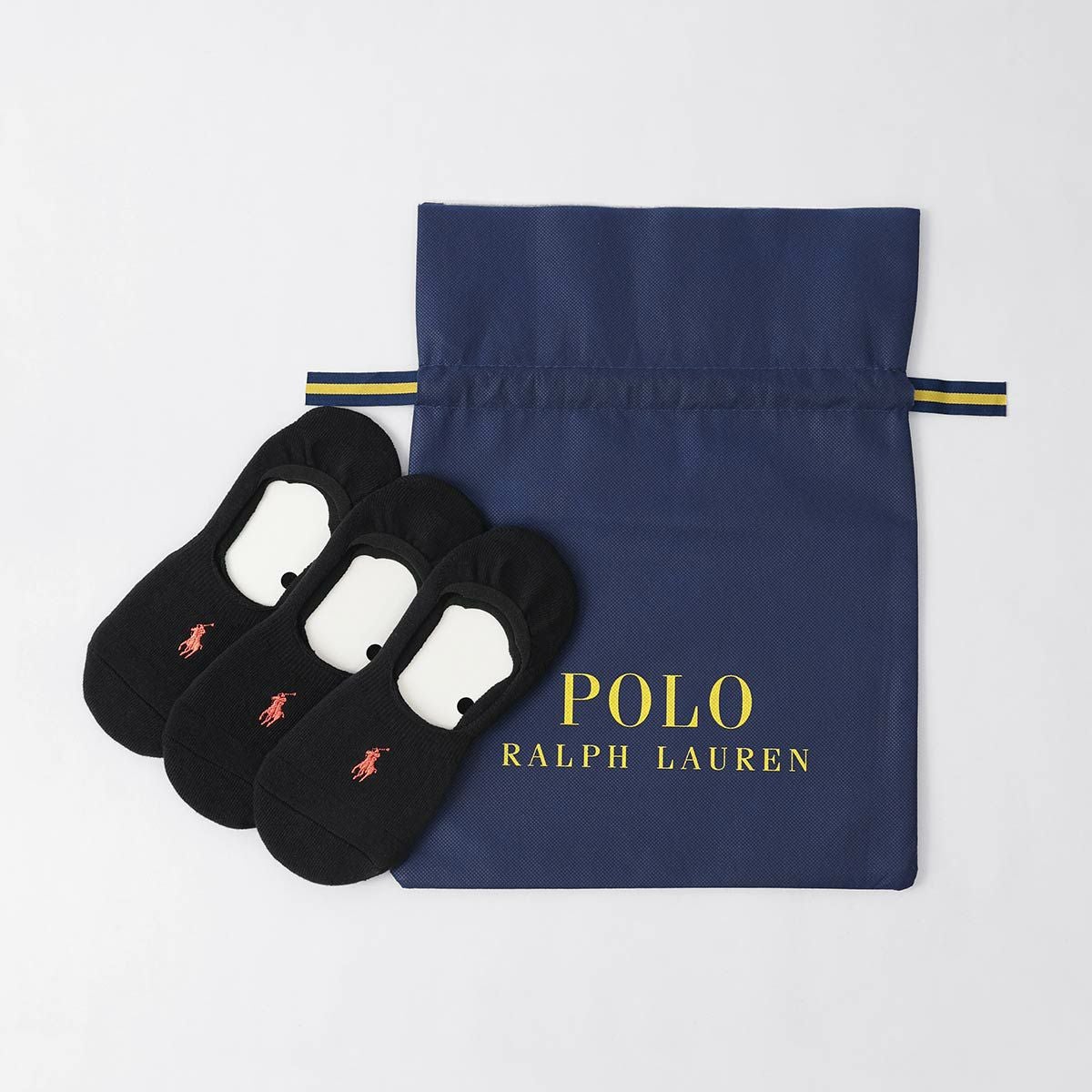 ポロラルフローレンのメンズ(レディース24cm〜)フットカバー3足5セット 3足セット】POLO RALPH LAUREN 足底パイル アーチサポート フット