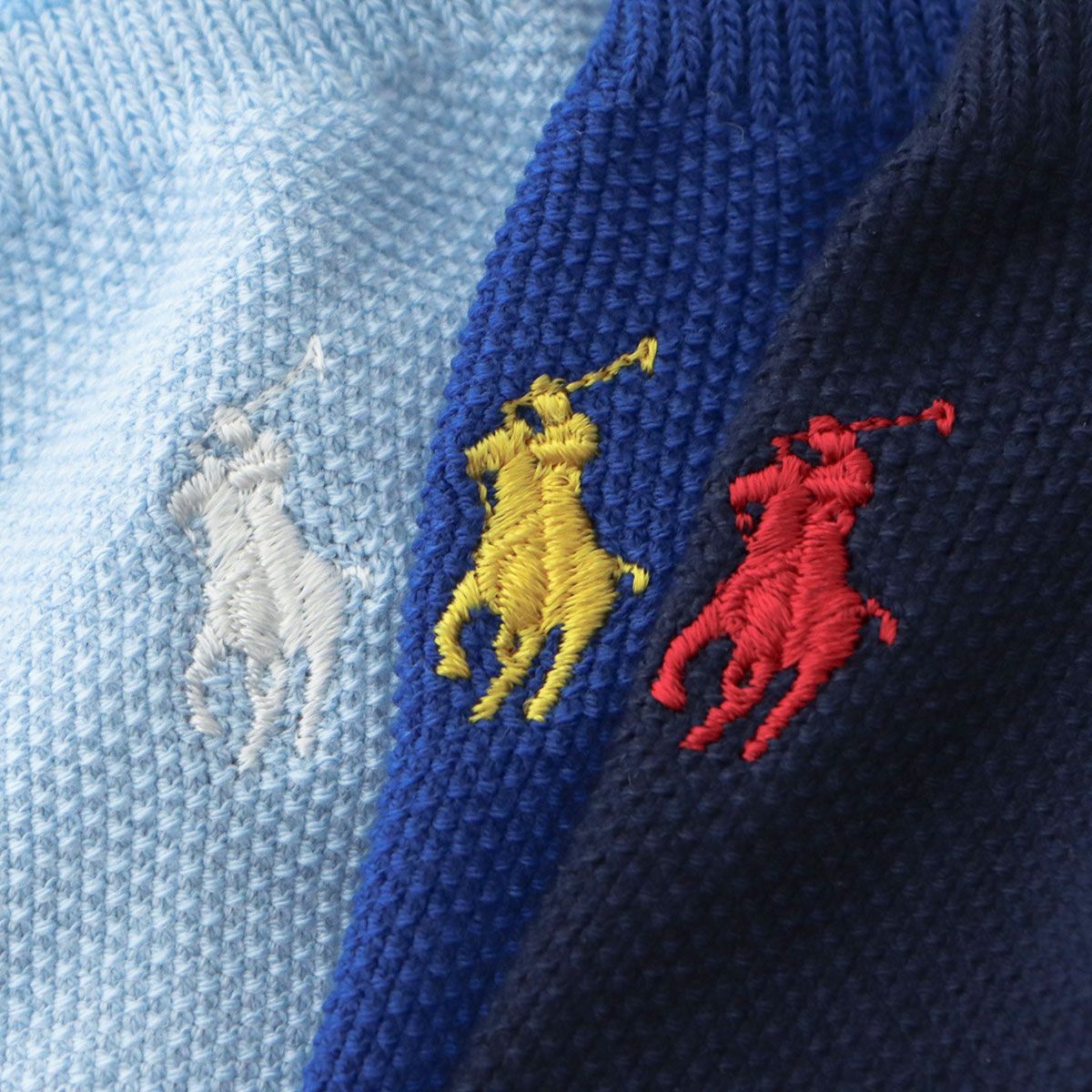 ≪WEB限定≫POLO RALPH LAUREN さらっと快適鹿の子編みのスニーカー丈