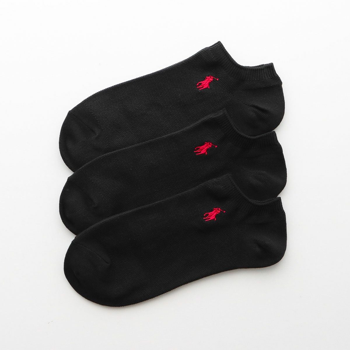 ≪WEB限定≫POLO RALPH LAUREN さらっと快適鹿の子編みのスニーカー丈