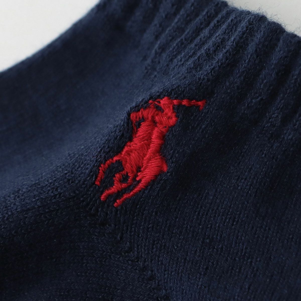 【USA製】Ralph Lauren／ヴィンテージプリント／ソックス柄／ネイビー Ralph Lauren - 【USA製】Ralph Lauren／ヴィンテージプリント