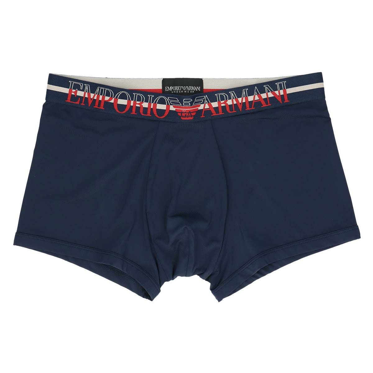 極美品✨エンポリオアルマーニ　ストレッチパンツ　イーグル金具　洗える　紺　2XL 51%OFF EMPORIO ARMANI ESSENTIAL MICROFIBER マイクロファイバー