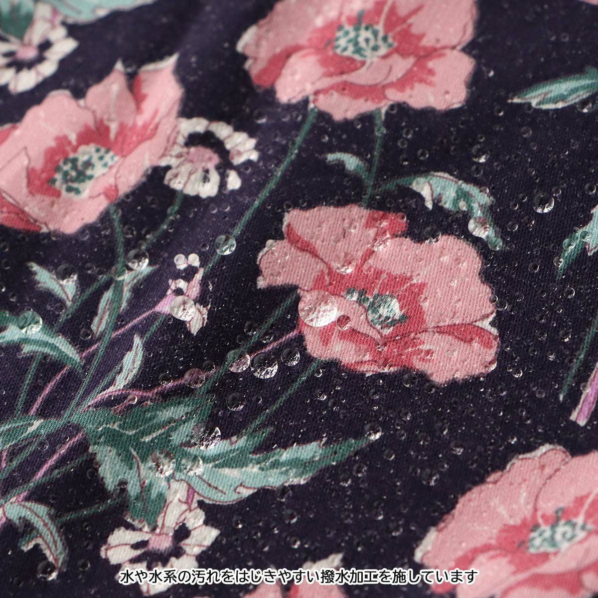 LICIE MADE WITH LIBERTY FABRIC リバティプリント エプロン Poiret 撥