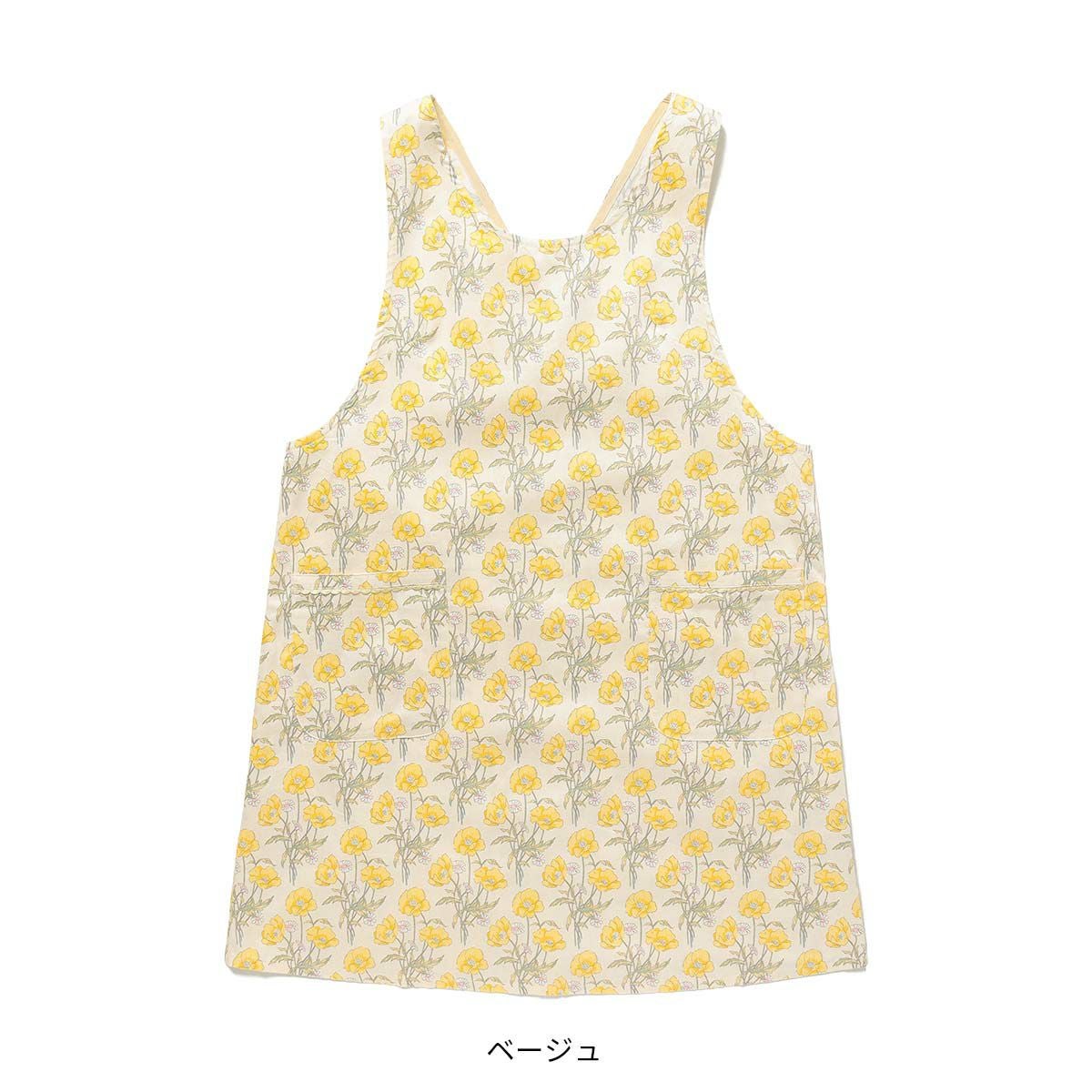 LICIE MADE WITH LIBERTY FABRIC リバティプリント エプロン Poiret 撥