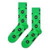 HappySocksハッピーソックスメンズ＆レディースプレゼント無料ラッピングギフトVinylGreenSockレコード盤グリーンクルー丈ソックス靴下10240102