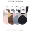 DAKSダックス日本製履き口ソフトレーヨンシルク混DAKS刺繍アーガイルクルー丈レディースソックス靴下女性プレゼントギフト03367010