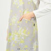 HOUSEWEARSTUDIOハウスウェアスタジオポリエステル100％ニューブッチャーダンデライオン柄背付きセツキ後結びレディースエプロン70373021