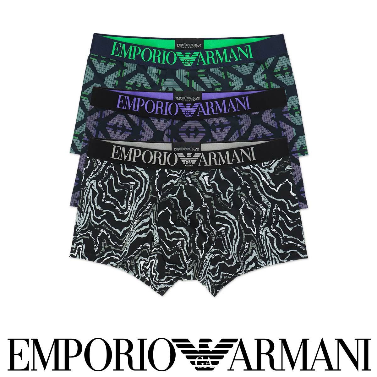 EMPORIO ARMANI メンズパンツ 新品タグ付き サイズ38 EMPORIO ARMANI 50%OFF エンポリオ アルマーニ ボクサーパンツ 前閉じ