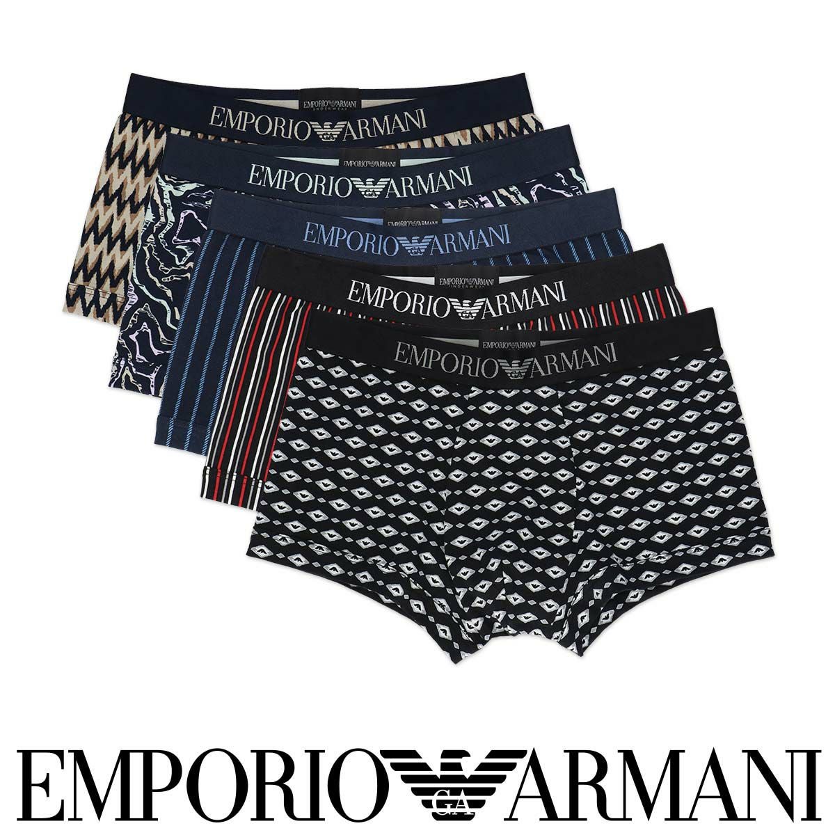 51%OFF EMPORIO ARMANI CLASSIC PATTERN MIX クラシック パターン