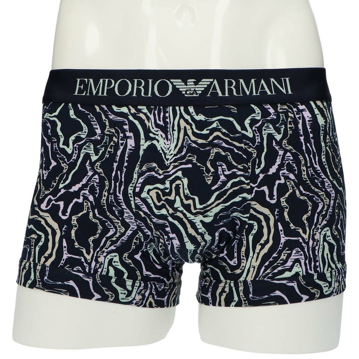 【1枚】EMPORIOARMANIエンポリオアルマーニCLASSICPATTERNMIXクラシックパターンボクサーパンツ前閉じEUサイズメンズ男性プレゼントギフト無料ラッピングブランドアンダーウェア54045049公式ショップ正規ライセンス商品