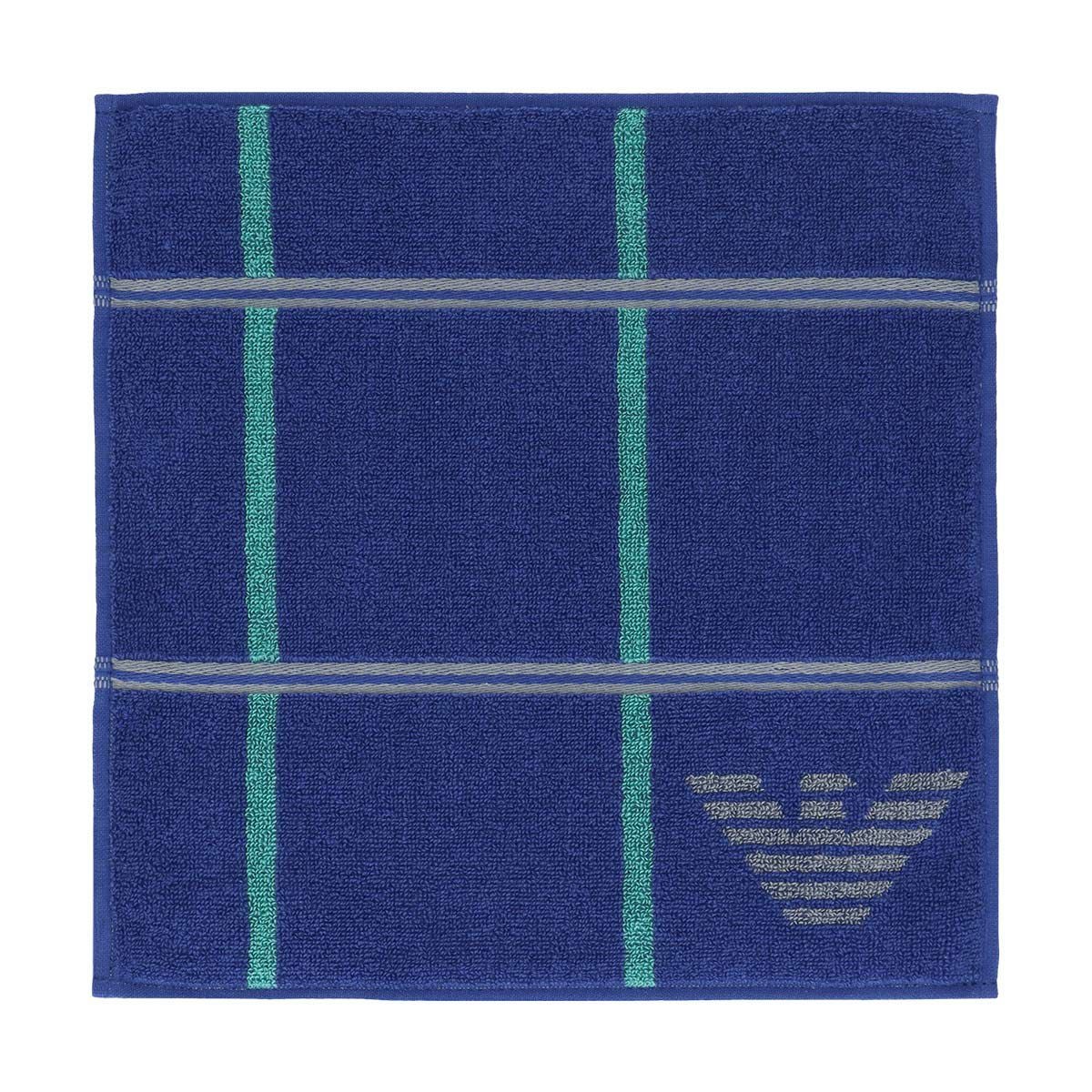 EMPORIO ARMANI ミニタオル タッターソール柄 綿100％ メンズ【365日