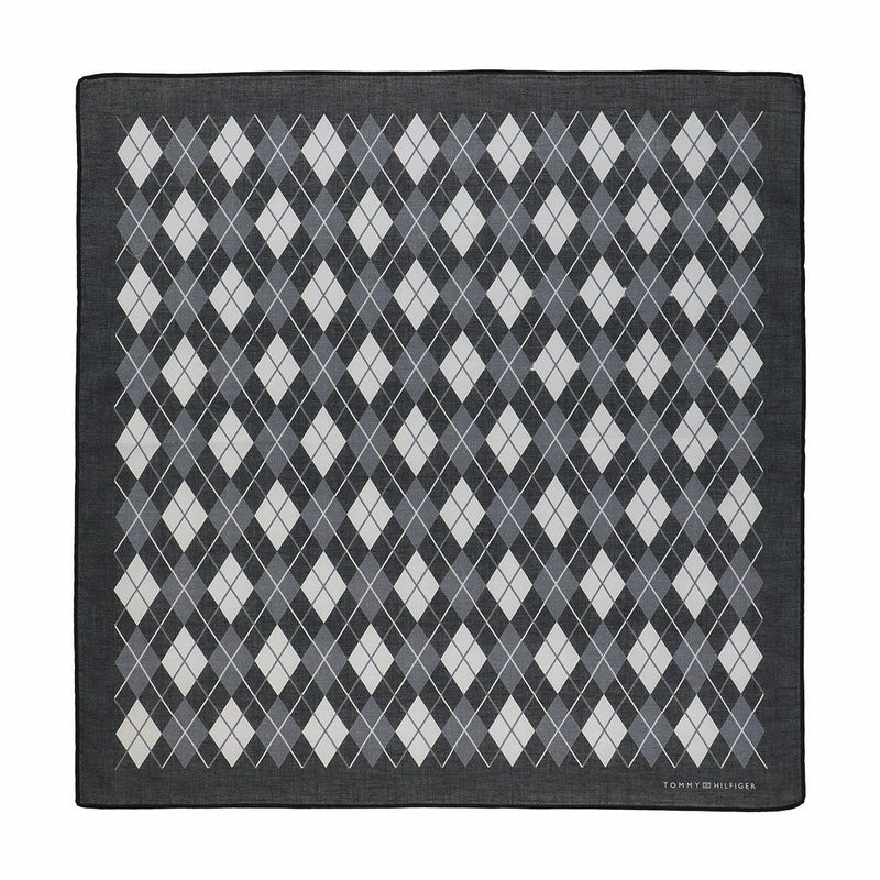 【メール便全国220円】TOMMYHILFIGER｜トミーヒルフィガー公式ショップ正規ライセンス商品綿100％ハンカチアーガイル柄【入学祝就職祝】トミーブランド無料ラッピング男性メンズプレゼント無料ラッピング贈答ギフト02582258
