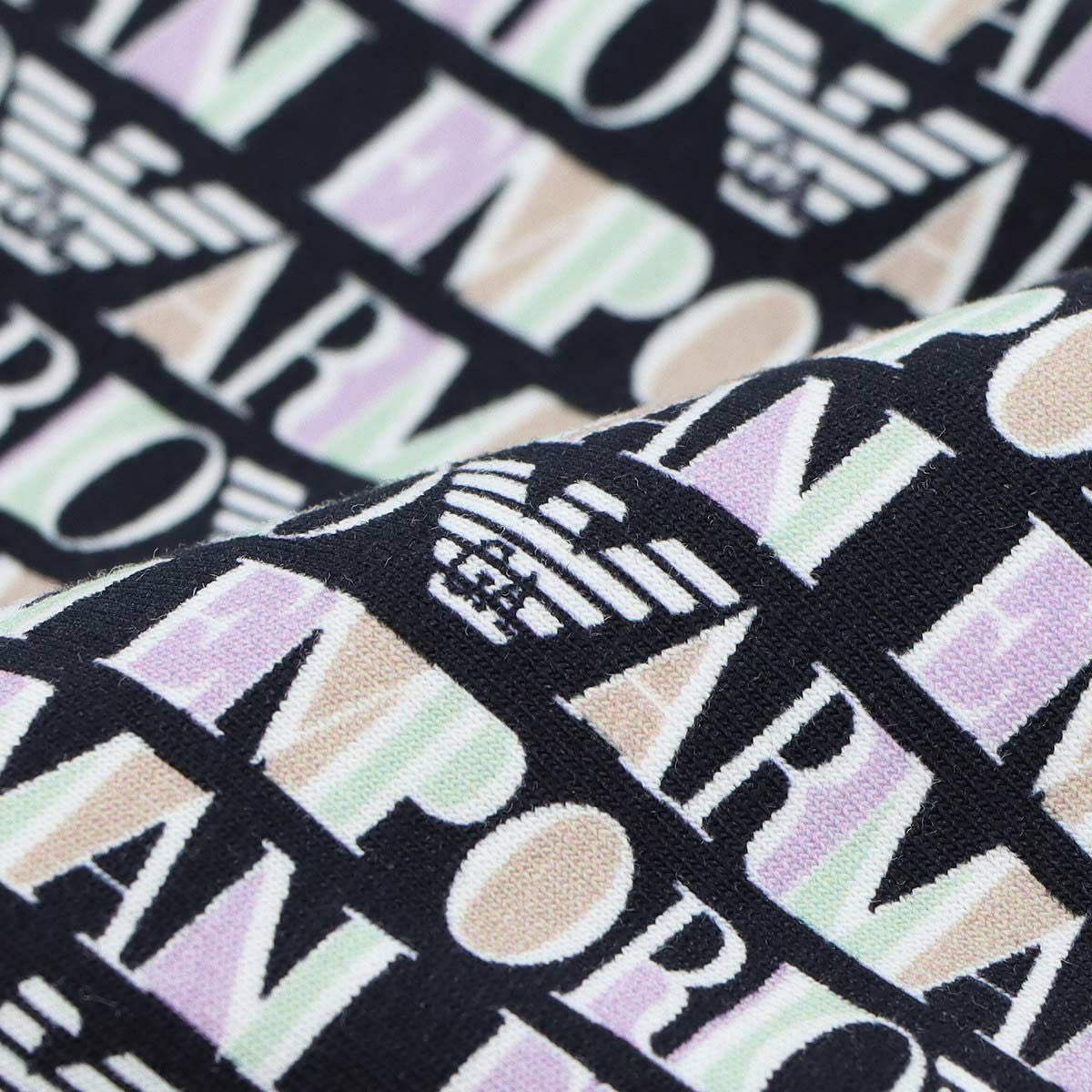 51%OFF EMPORIO ARMANI ALL OVER VERTICAL LOGO バーティカル ロゴ