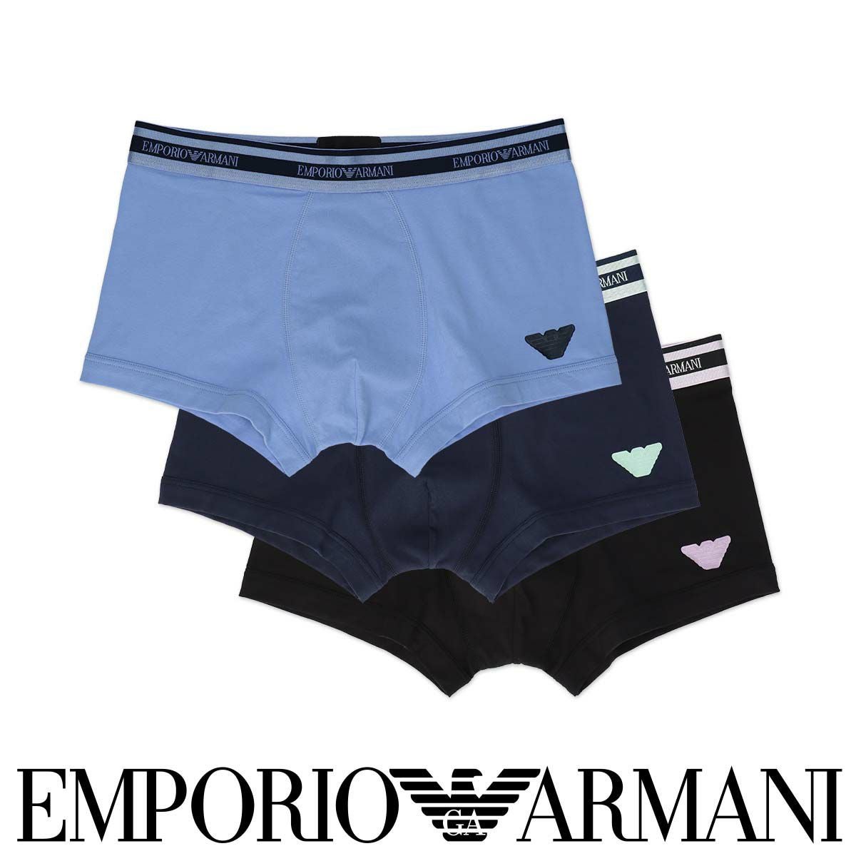 51%OFF EMPORIO ARMANI SHINY LOGOBAND ロゴ入り 光沢ウエストバンド