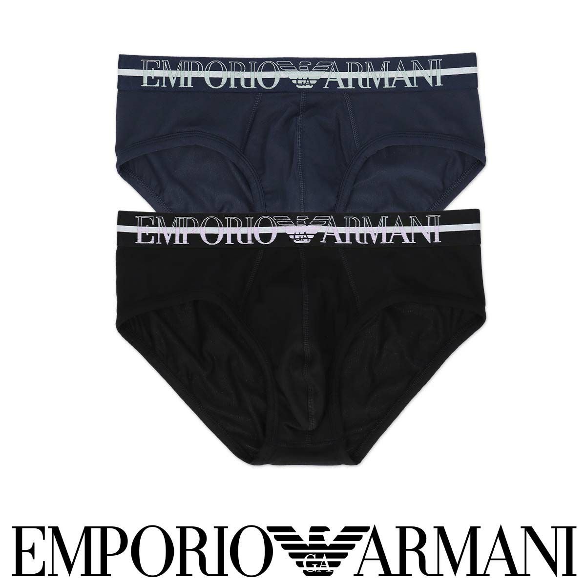 50%OFF EMPORIO ARMANI THE NEW ICON ニューアイコン ブリーフ 前閉じ