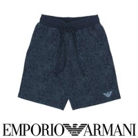 EMPORIOARMANIエンポリオアルマーニALLOVERLOGOTERRYBERMUDAハーフパンツメンズ男性メンズEUサイズプレゼント無料ラッピングギフト54045664公式ショップ正規ライセンス商品