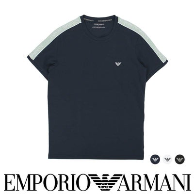 【1枚】EMPORIOARMANIエンポリオアルマーニCORELOGOBANDREGULARFITT-SHIRTコアロゴバンドクルーネック半袖TシャツEUサイズメンズ男性プレゼント無料ラッピングギフト54047170公式ショップ正規ライセンス商品