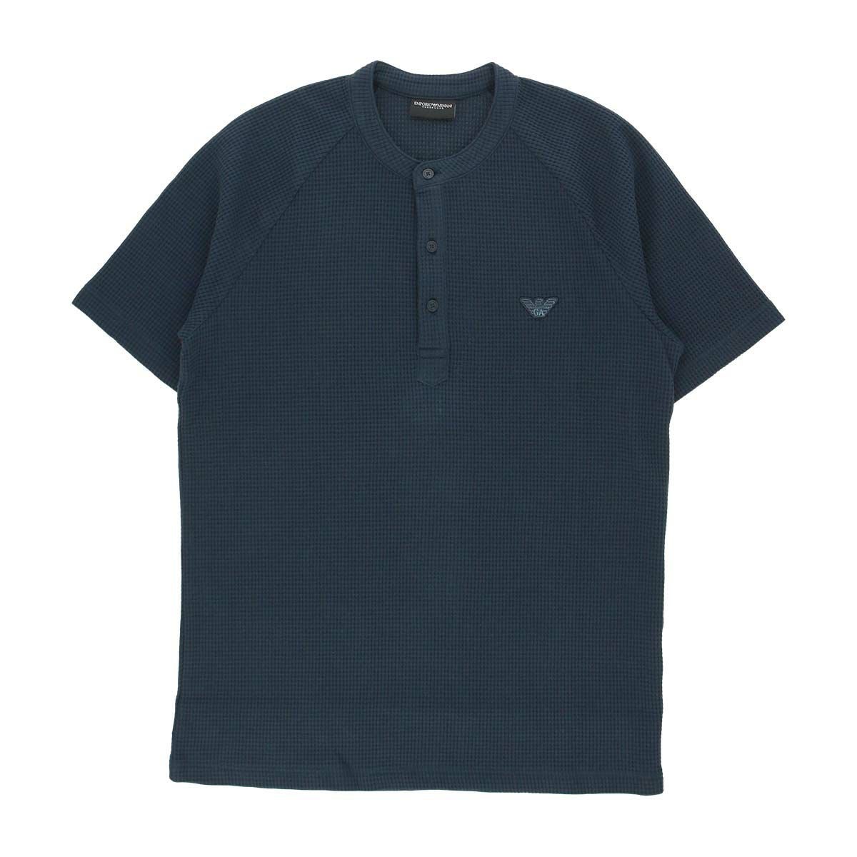 50%OFF EMPORIO ARMANI エンポリオ アルマーニ WAFFLE TERRY ヘンリー