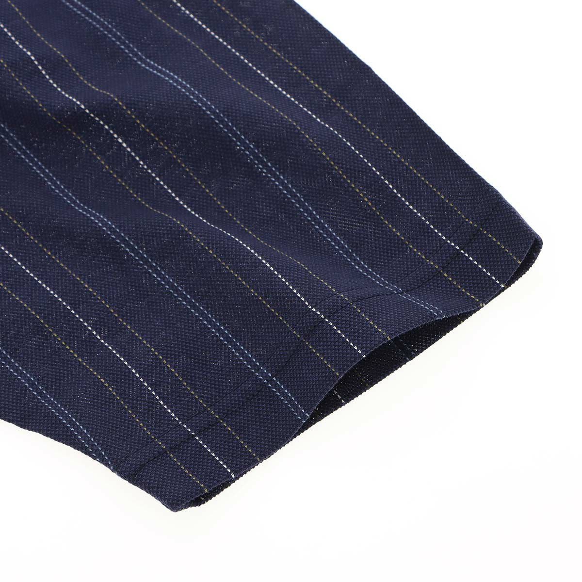 LANVINCOLLECTIONランバンコレクション上下セット【LLサイズ】先染めガンビートジャガード天竺無地綿100％日本製半袖ラウンジウェア大きいサイズメンズ男性紳士部屋着プレゼントギフト54443009