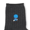 ドラえもんマルチ刺繍後ろ姿ショート丈キャラクターメンズカジュアルソックス靴下男性プレゼントギフト02462201