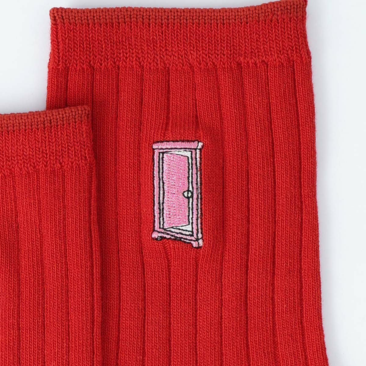 ドラえもん マルチ刺繍 後ろ姿 ショート丈 カジュアル ソックス